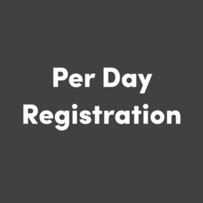 Per Day Registration